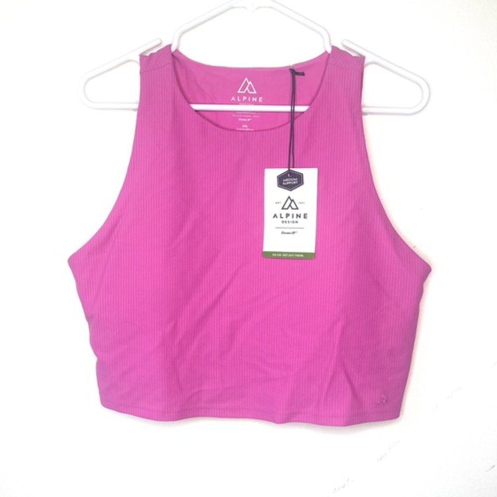 Alpine Design Ribbed Crop Tank Medium Support
